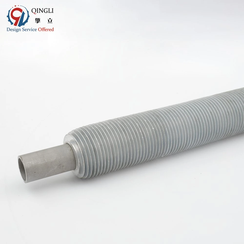 Personalizar soldada de acero Bimetal Tubos de aletas de calefacción para el secado de intercambiadores de calor