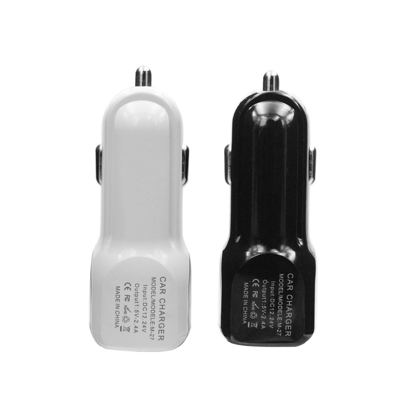 2 USB Ports Car Charger Quick Charge Auto Adapter