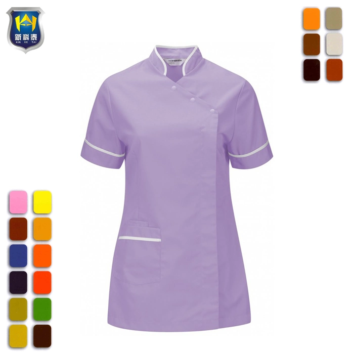 Fashion Women Hair Beauty Tunics Beauty Salon Uniforms