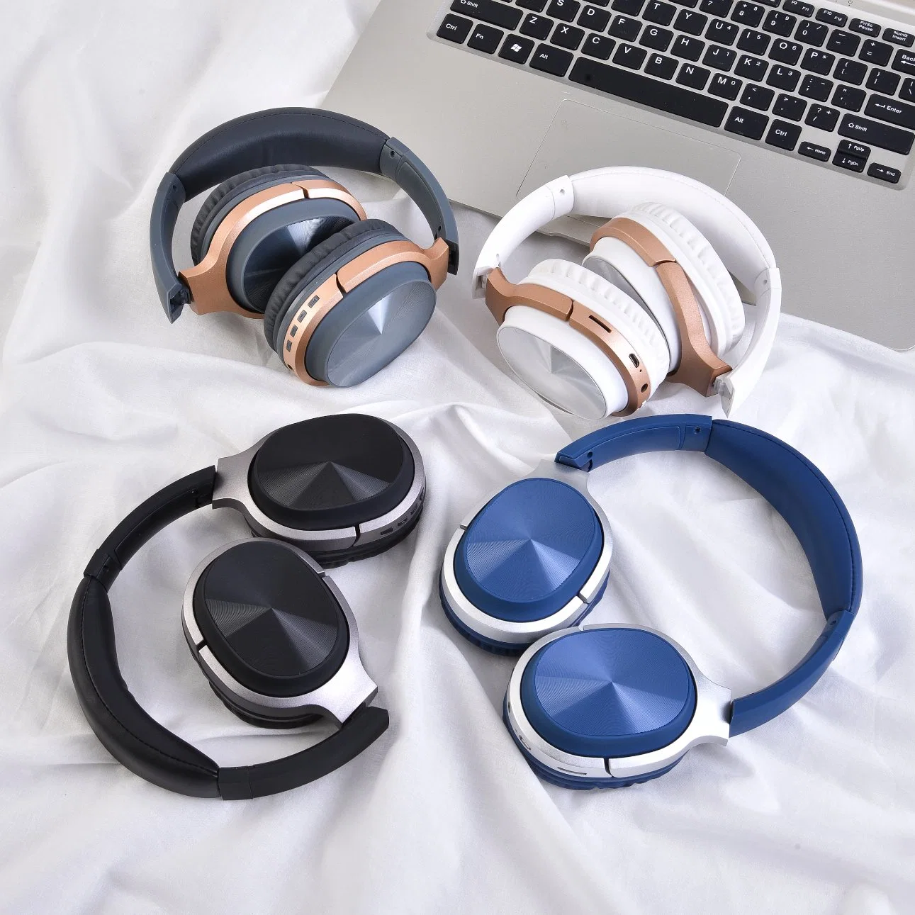 Crystal and Powerful Bass Over Are Noise Cancelling Comfortable V5.0 Bluetooth Headphone