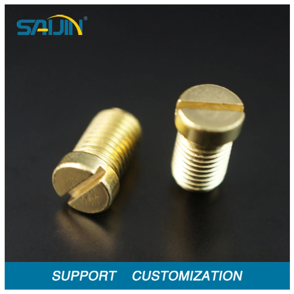 Electrical Brass Steel Screw for Relays Metal Brass Copper Stamping Part Electrical Accessories