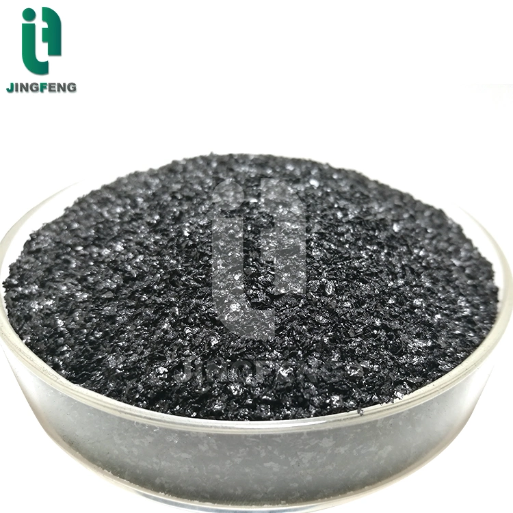 100% Water Soluble Potassium Humate Shiny Flake High Grade Leonardite Potassium Humate