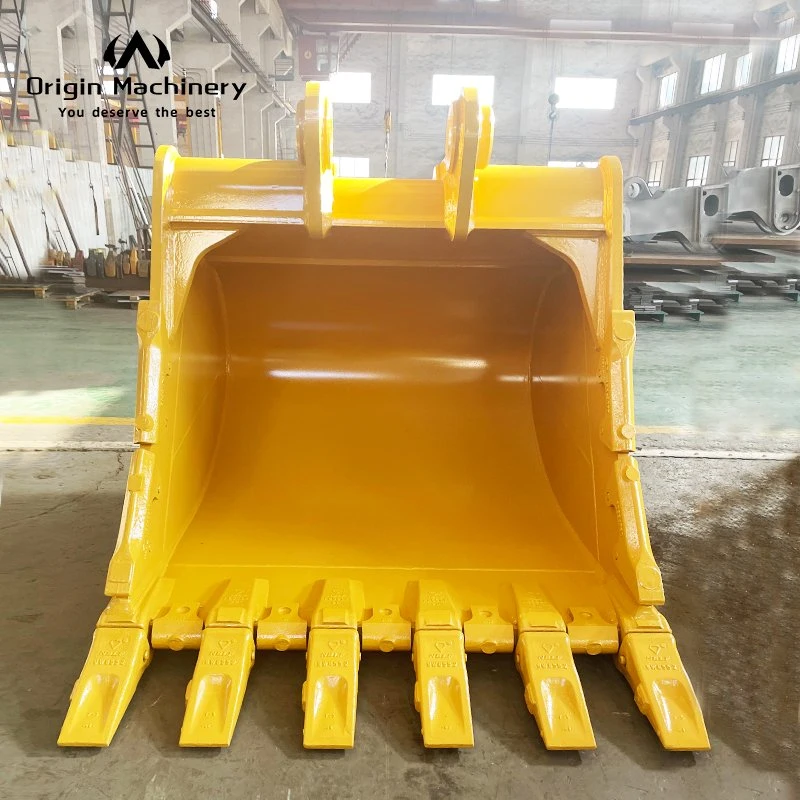 China Excavator Bucket Manufacturer Heavy Duty HD Rock Bucket Earthmoving Bucket