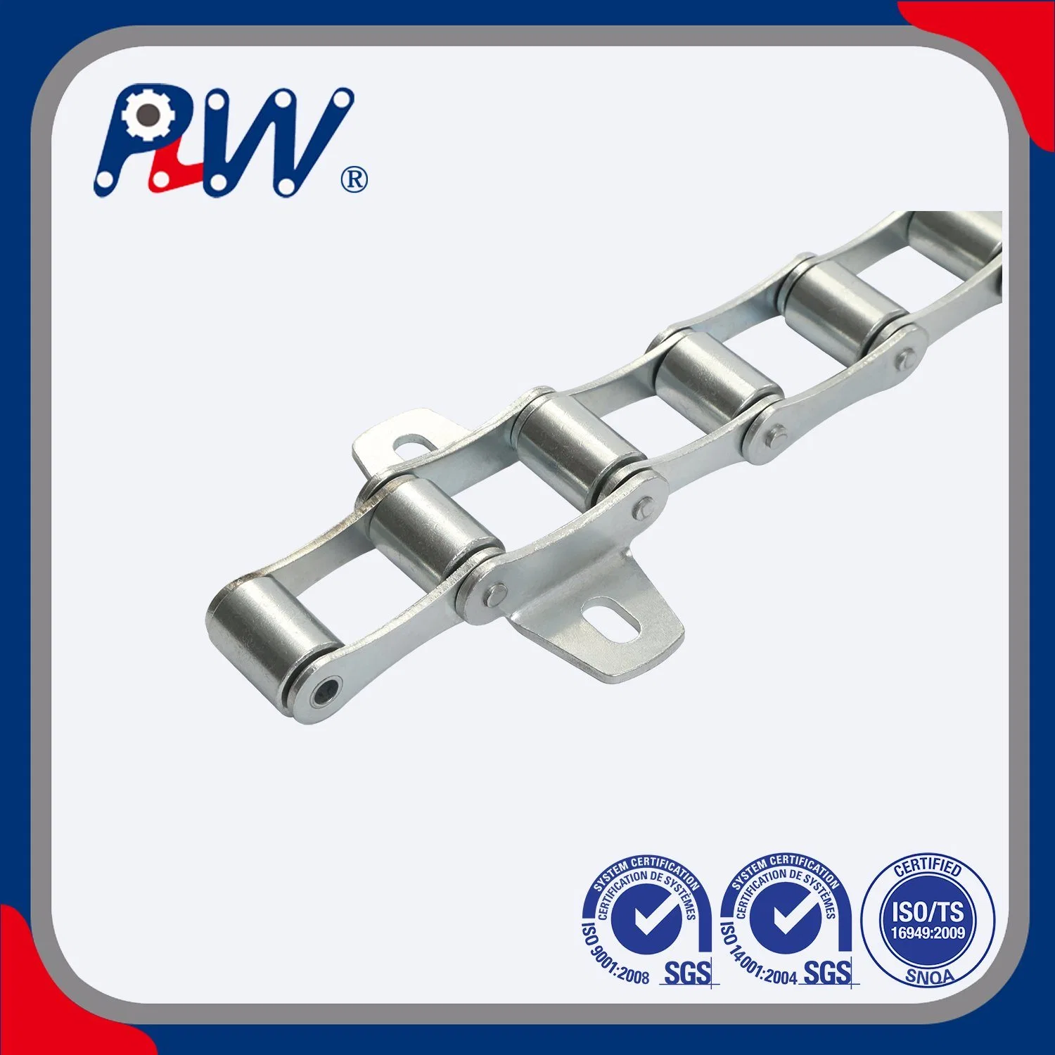 High Precision Heavy Duty Stainless Steel Industrial Transmission Conveyor Roller Chain