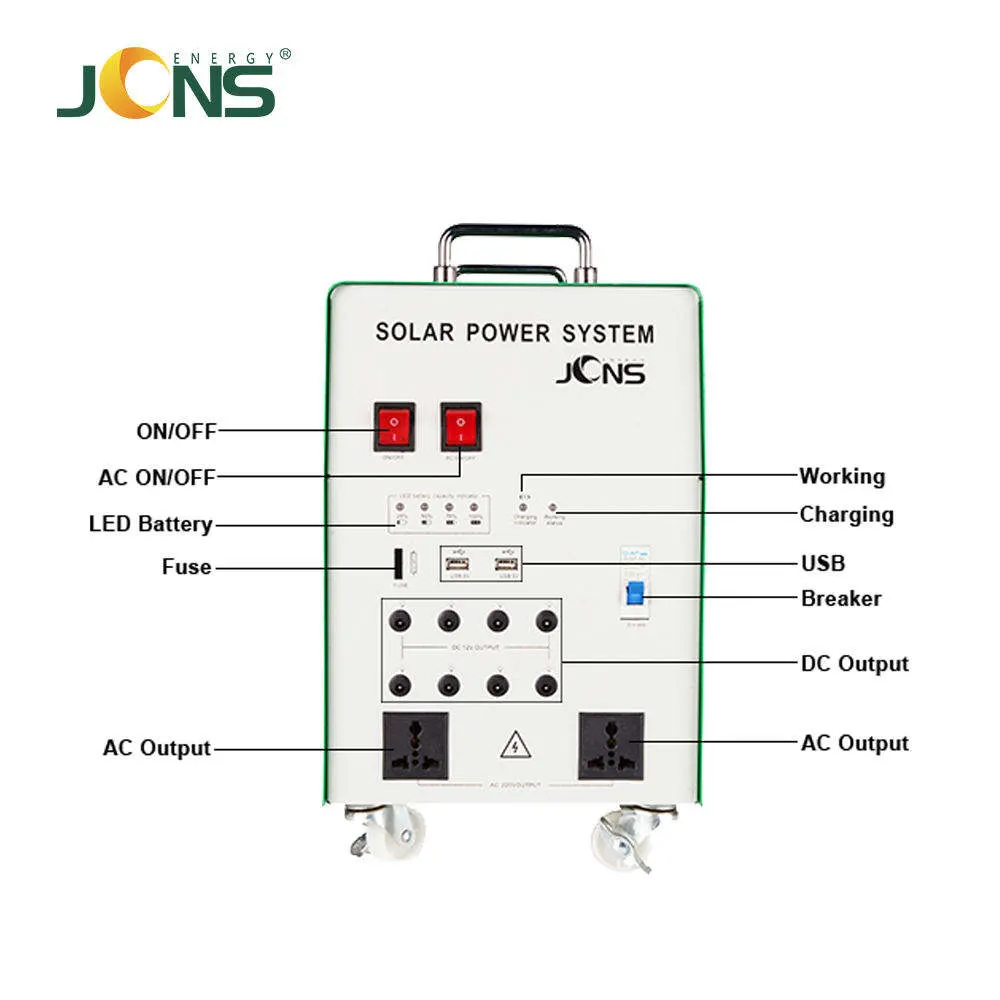 off-Grid 300W 500W 1000W PV Panel Home Solar Energy System