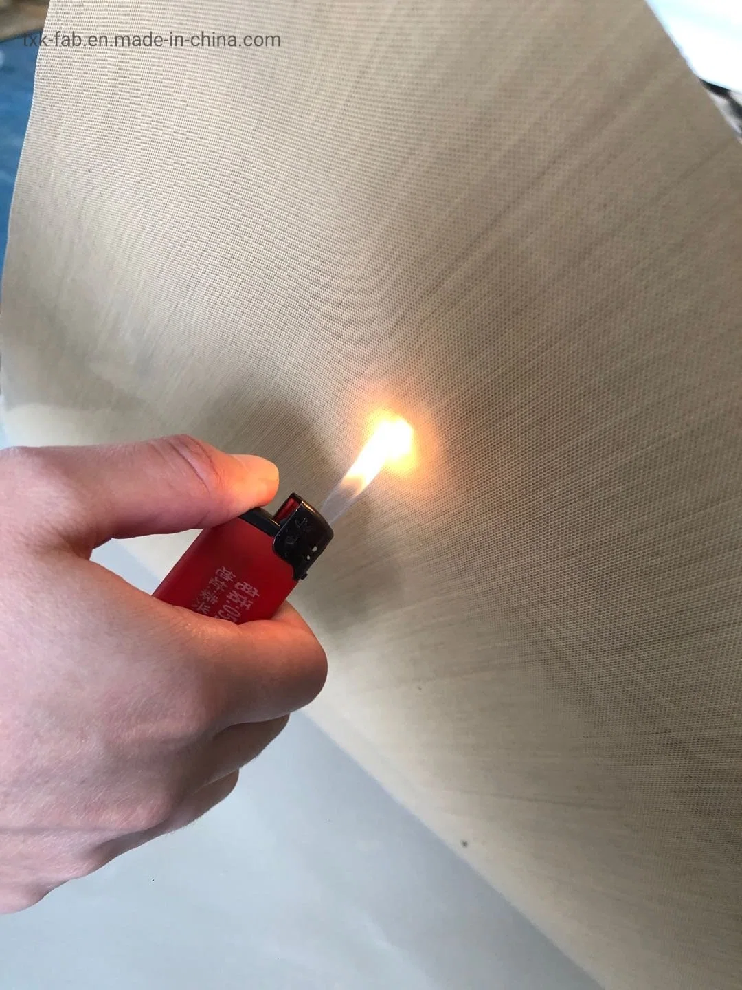 Flame Retardant PTFE Glass Fabric for Industry Packing