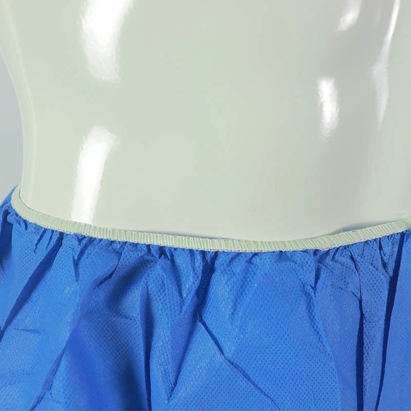 Disposable Non-Woven SMS Exam Shorts Pants for Endoscopy Colonoscopy