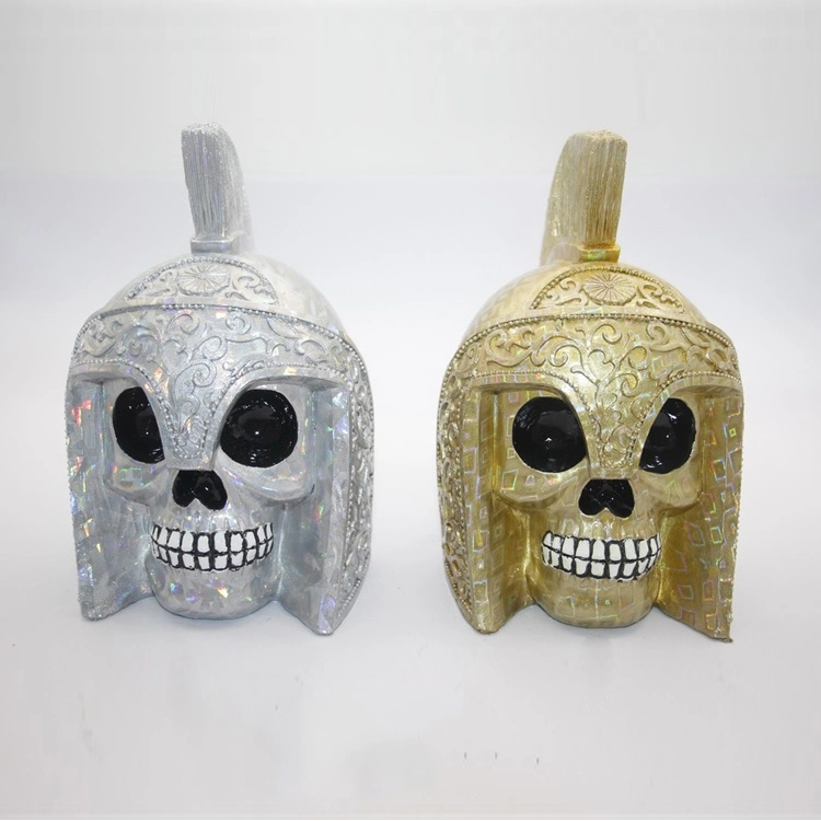 American Style Resin Demon Skull Sculpture for Halloween Festival Decoration