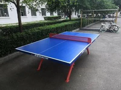 Sports Park blue and White Outdoor Ping Pong Table