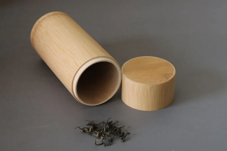 Bamboo Products Best Price Eco-Friendly Luxury Factory Selling Packing Fashion Tea Storage Canister