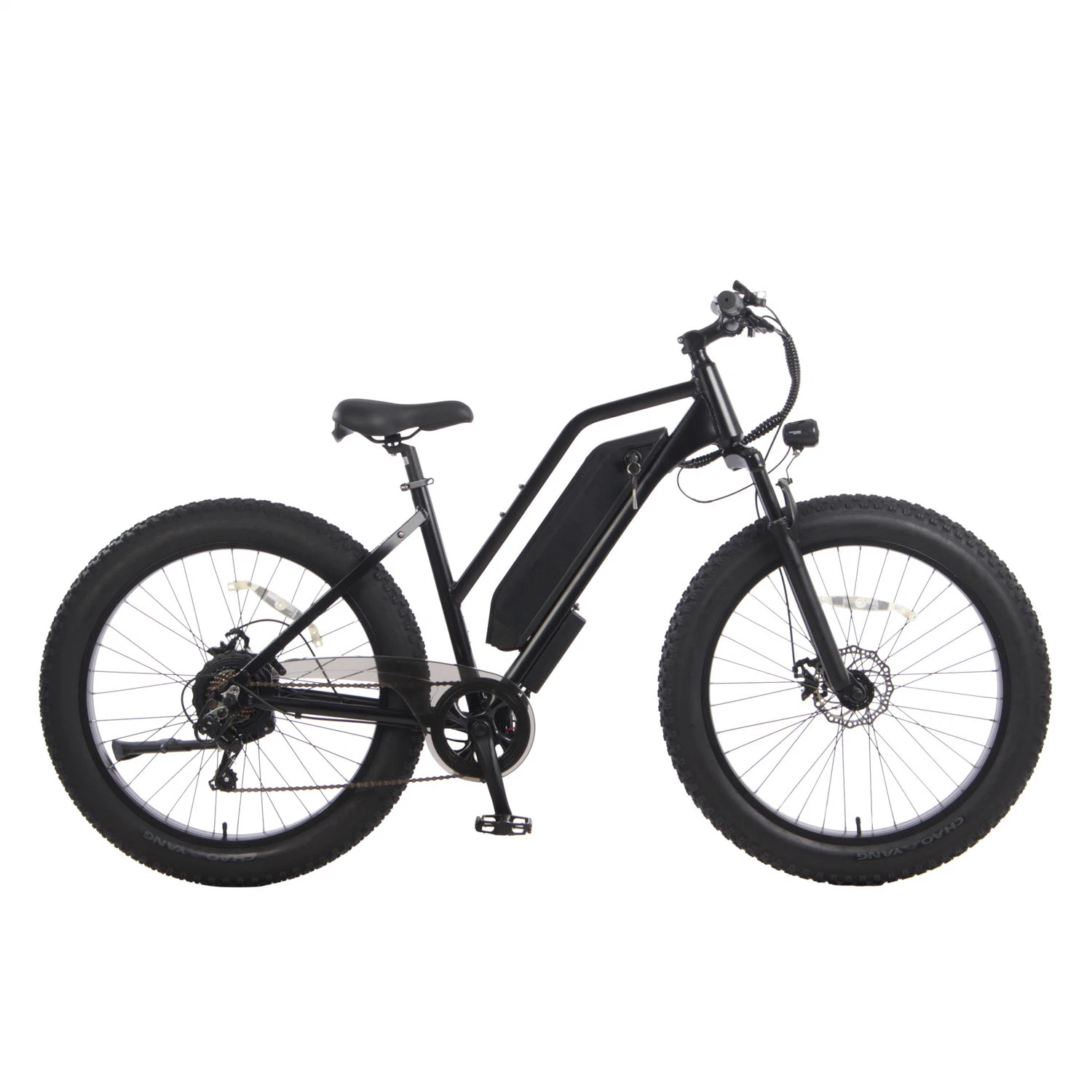 48V 500W Deux roues adulte 26 pouce 7 Vitesse Dirt Bike Cyclomoteur électrique vélo électrique vélo électrique de la suspension avant à vélo de graisse