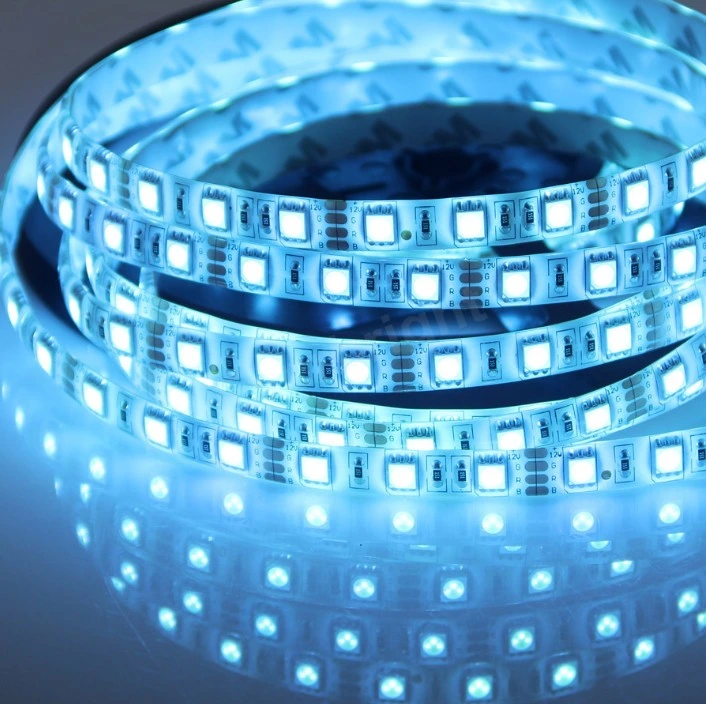 Le SMD3528 5050 LED Flexible 120LED Bandes 12V/24V DC Ice Bleu Orange Orange LED de couleur rose Streifen