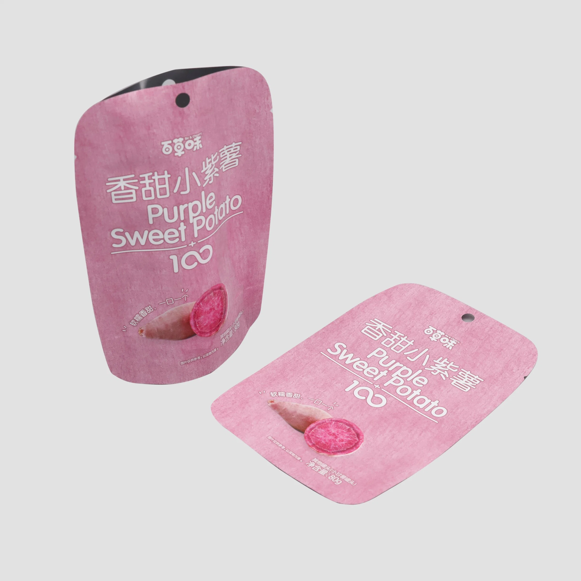 Custom Printing Biodegradable and Compostable Food Package with Zipper PLA Pbat Stand up Pouch