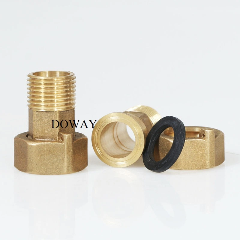 Factory Customized Brass Water Meter Connectors for Water Meters