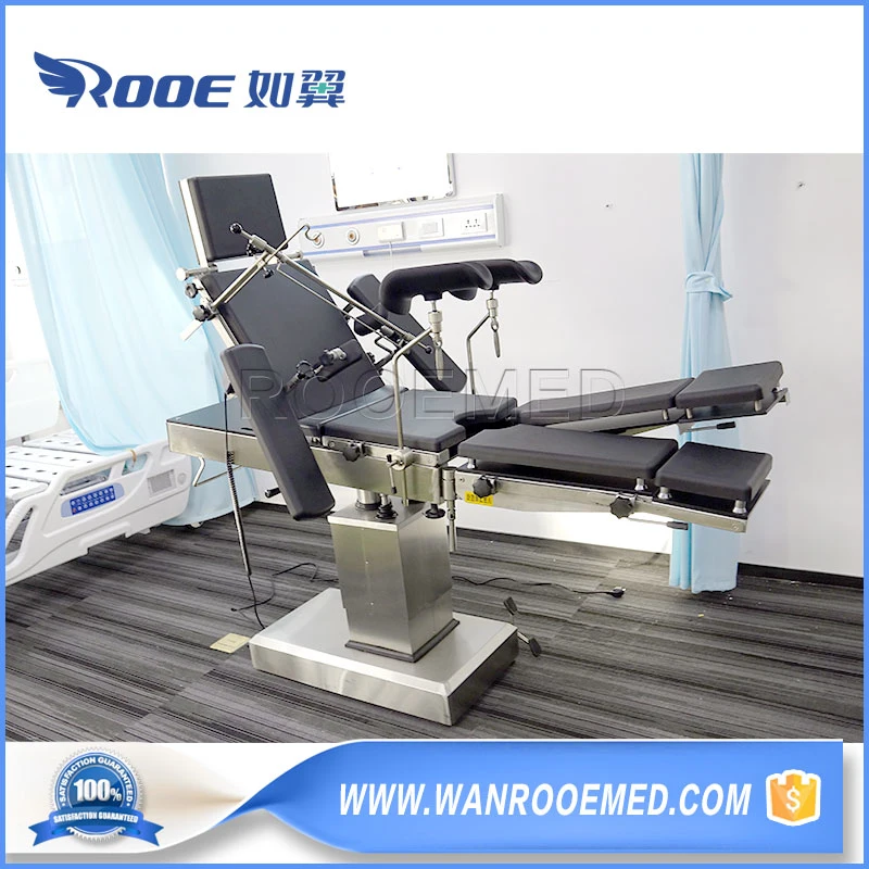 Aot8801A Medical Orthopedic Surgery C-Arm Compatible Electric Surgical Operating Table with Waist Bridge