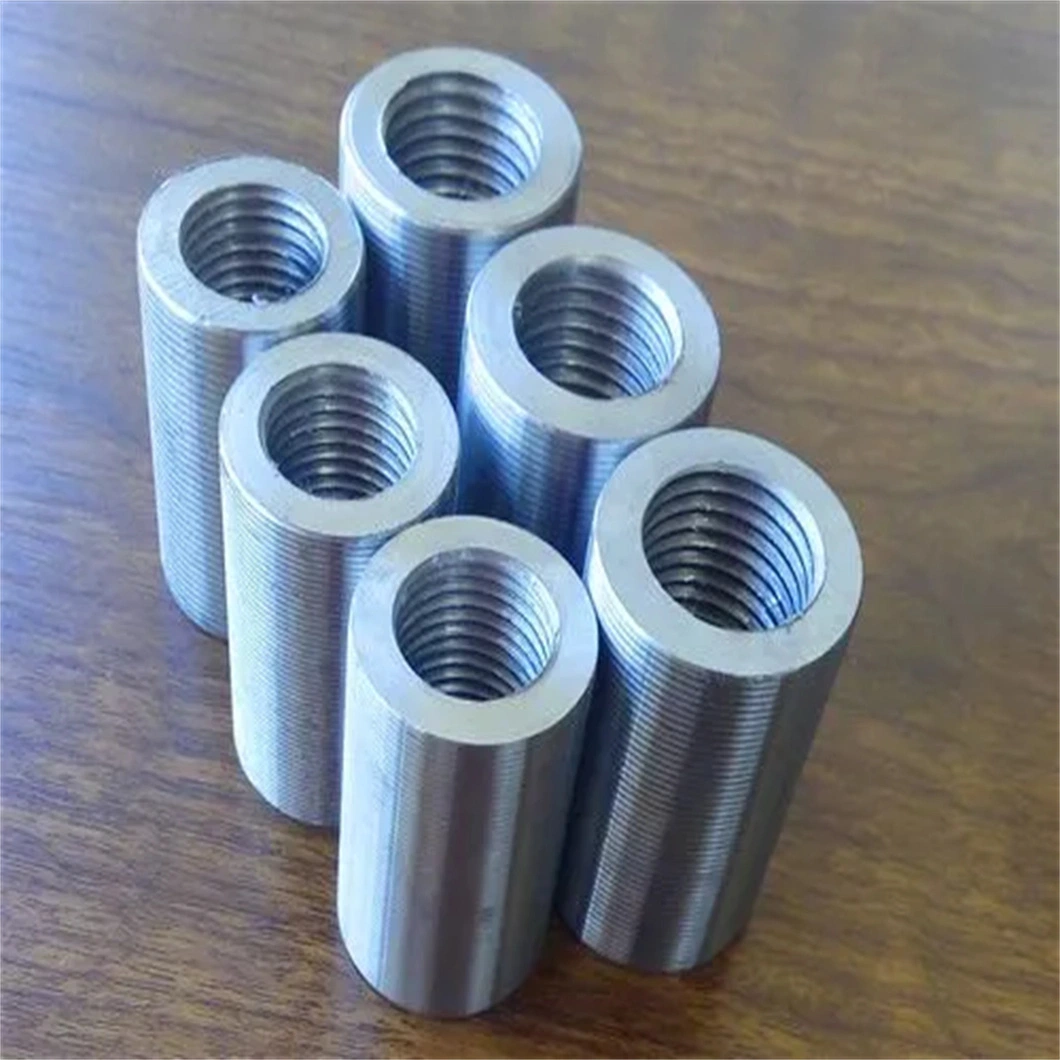 Factory Price High Quality Construction Material Rebar Couplers Steel Bar Sleeve Connection Pipe Fitting Coupling Steel Pipe Fitting