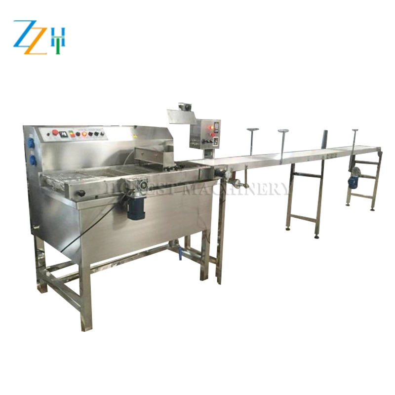 Good Price Chocolate Coating Machine with Conveyor Belt