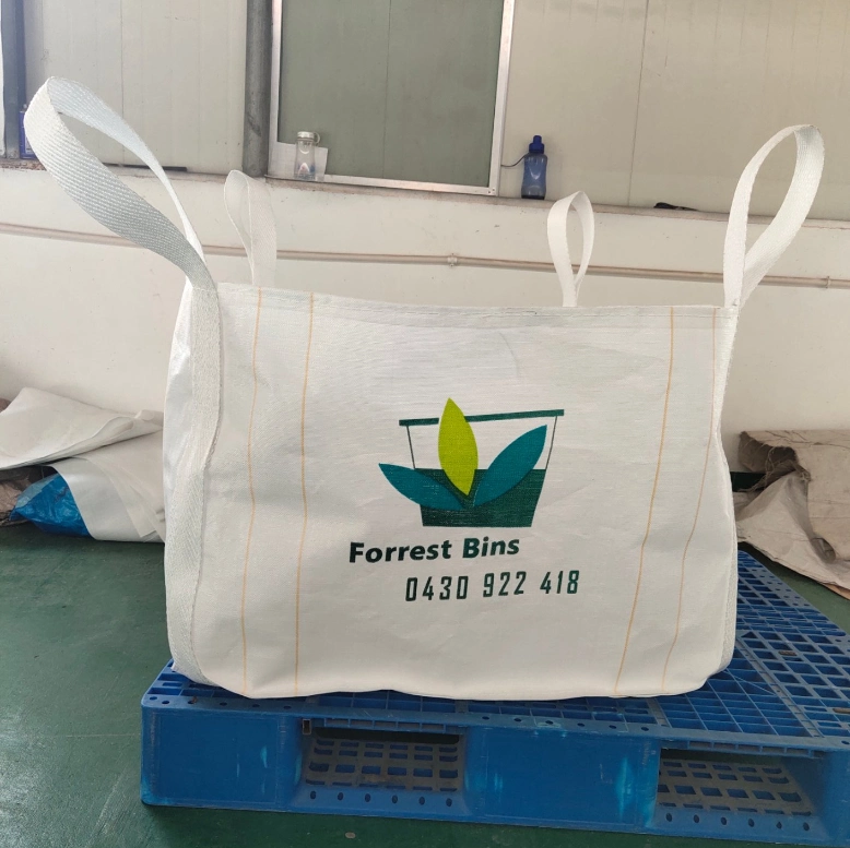 Bulk Bag Handling Equipment Flexible Container Jumbo Bag 1000kg 1500kg with UV Treated Style Customized for Lime Cement