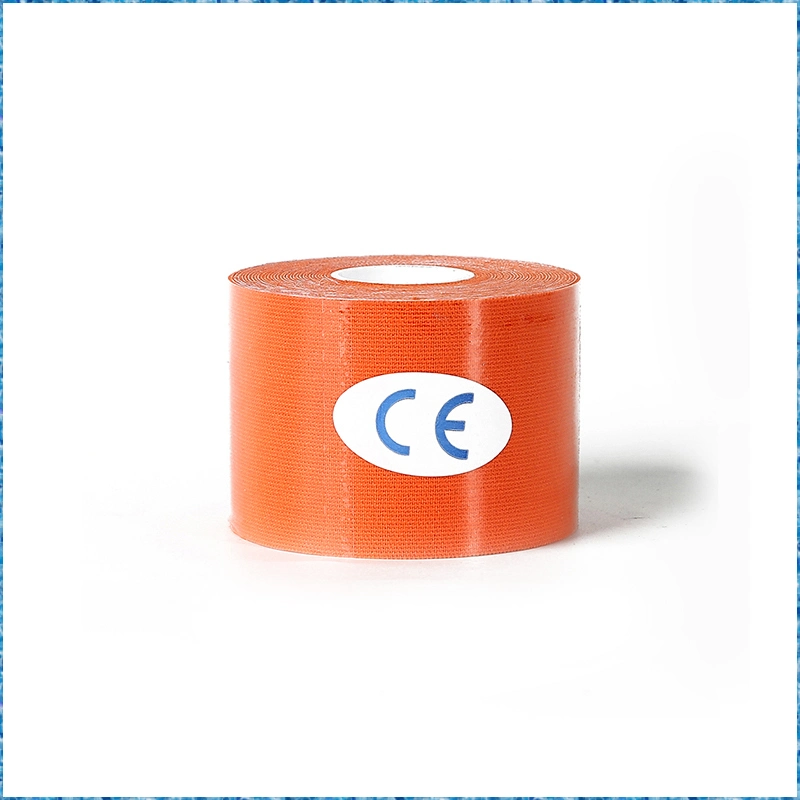 Free Samples CE FDA 96% Cotton + 4% Spandex Rigid Sports Kinesiology Tape