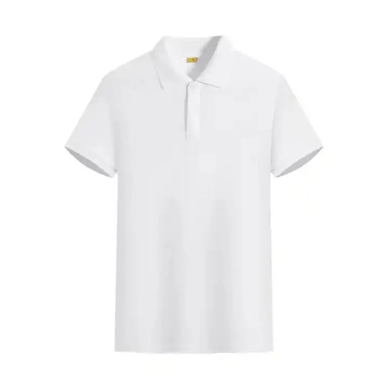 Broderie personnalisée doux été confortable unisexe 100% coton vêtements de travail uniforme Polo de golf à manches courtes Sport Fit