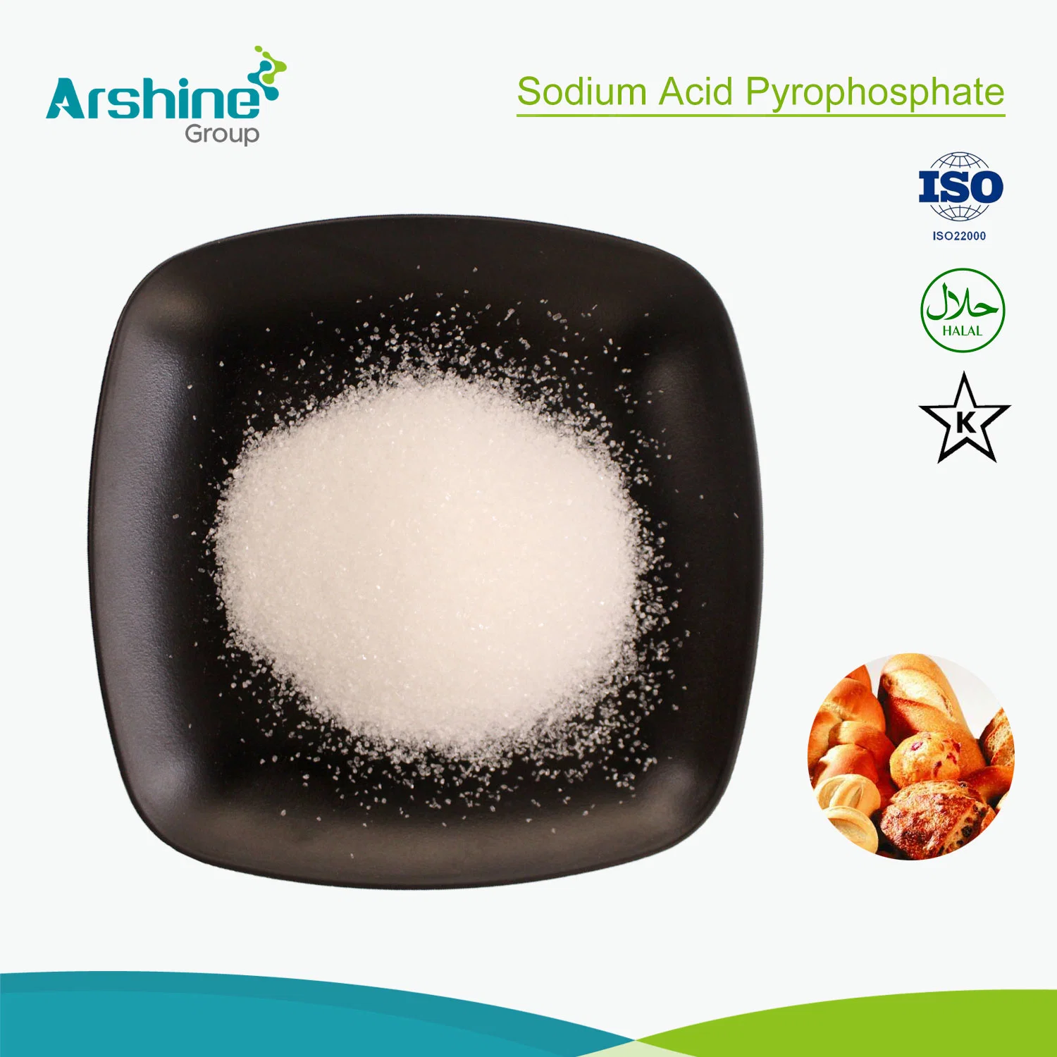 Food Additive CAS 7758-16-9 Sodium Acid Pyrophosphate	with High Purity