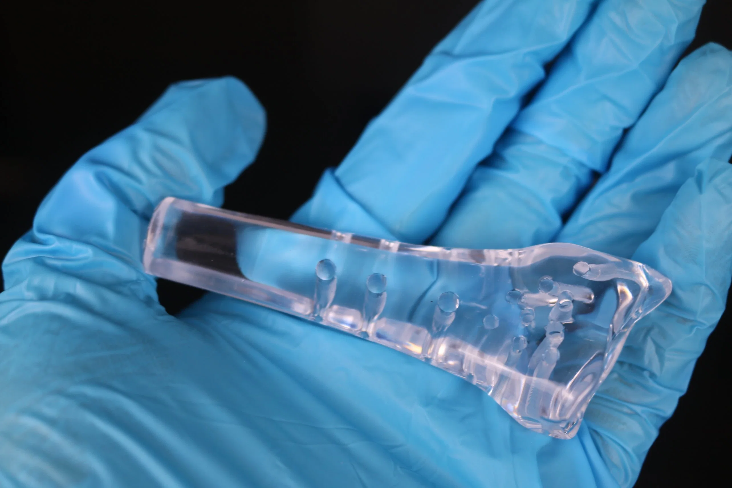 Nuevo proceso de hueso de plástico transparente el cuerpo humano Hueso transparente servicio de impresión 3D