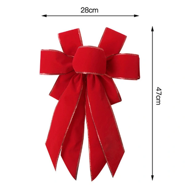 Fancy Style Christmas Ribbon Bows for Decoration From China Manufacturer