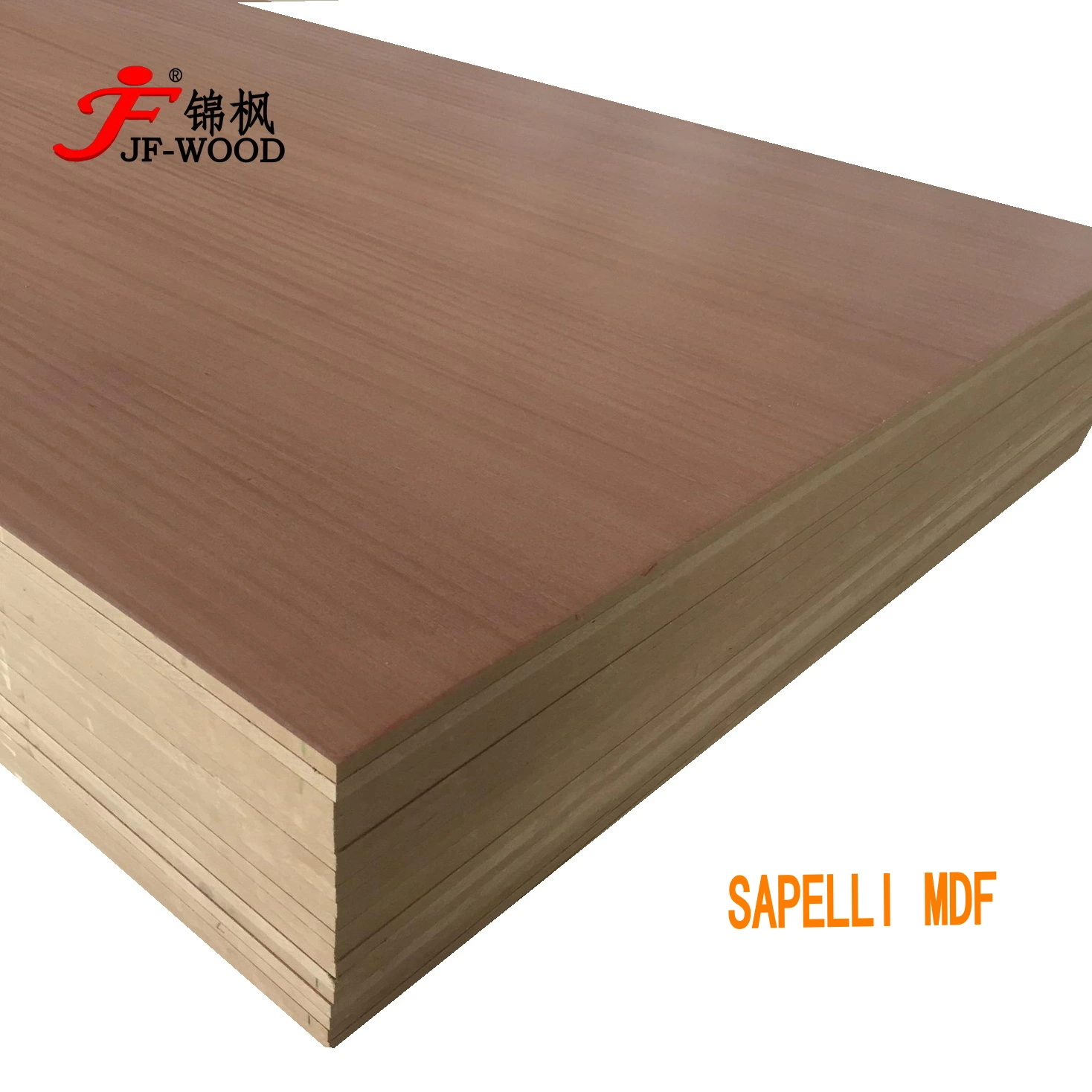 Double Sides Sapeli Sapele China fábrica de contraplacado venado para a Arábia Saudita MDF Arábica