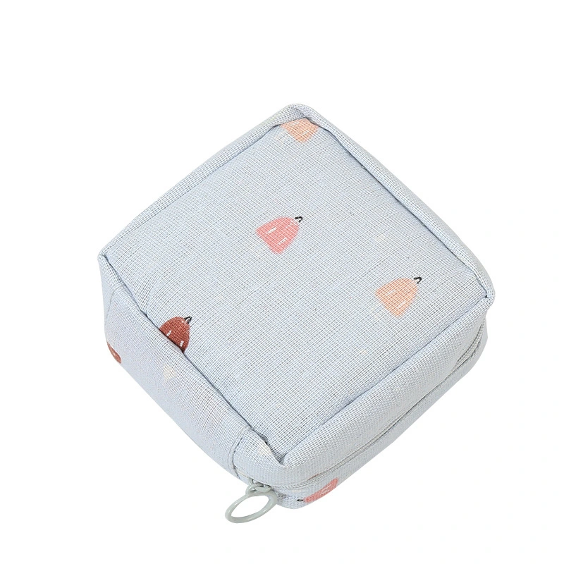 Portable Sanitary Napkin Storage Bag Aunt Towel Girl Menstrual Sanitary Napkin Storage Small Bag Cosmetic Lipstick Storage Bag