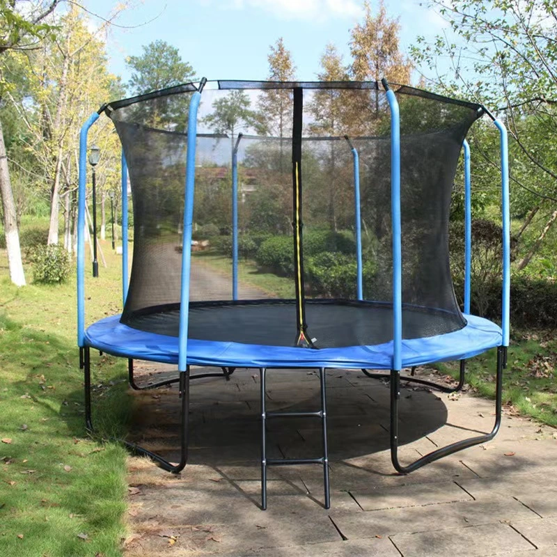 Venda quente 8FT exterior à prova de raios UV e chuva ácida as crianças à prova de trampolim para parques, jardins de infância e famílias