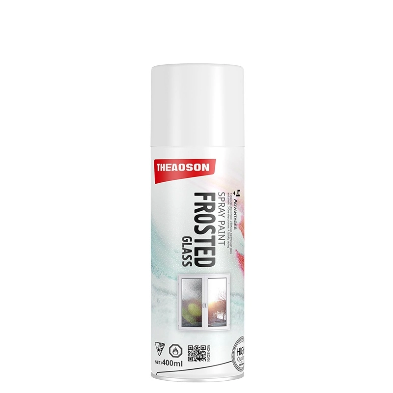 Theaoson 400ml Fast Drying Frosted Glass Spray Paint for Cars