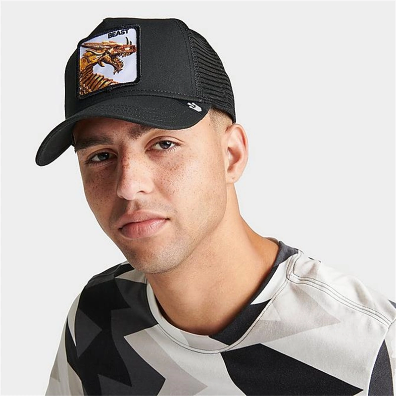 Die Beast Grafik Gedruckt Patch Bestickt Trucker Hüte Mode Golf Caps Jugend
