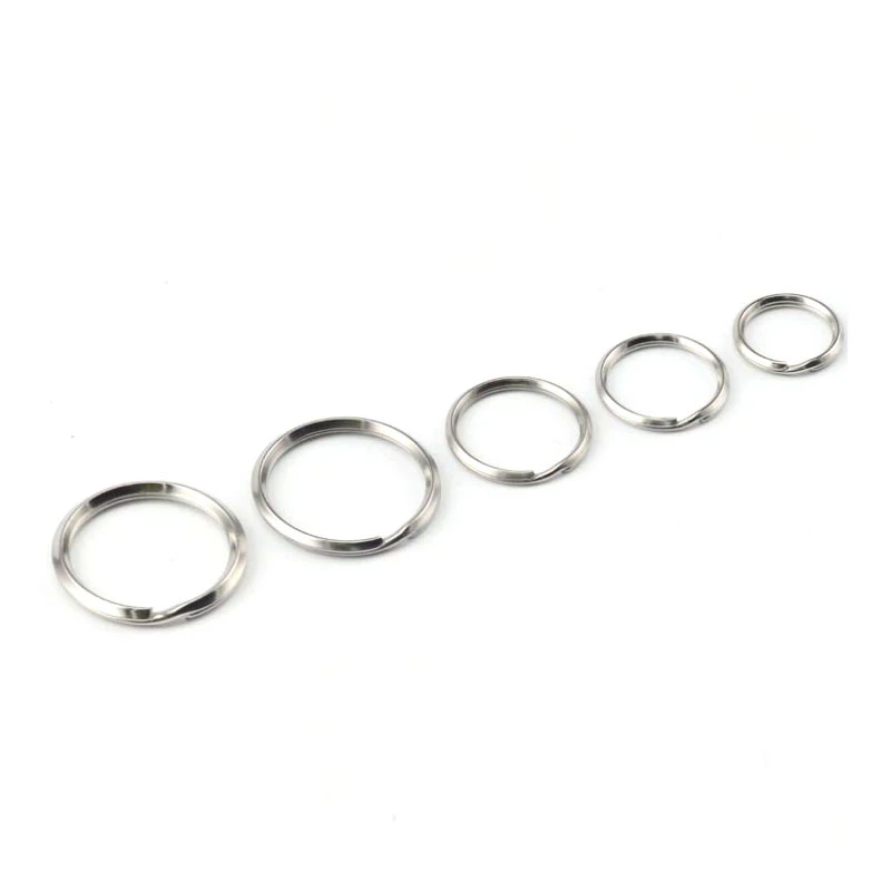 High quality/High cost performance  Round Key Ring Metal Steel Keyring Split Ring