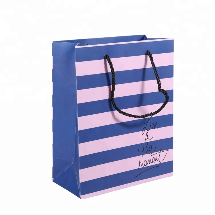 China Manufacturer Supply New Custom Shopping Elegance Gift Paper Bag