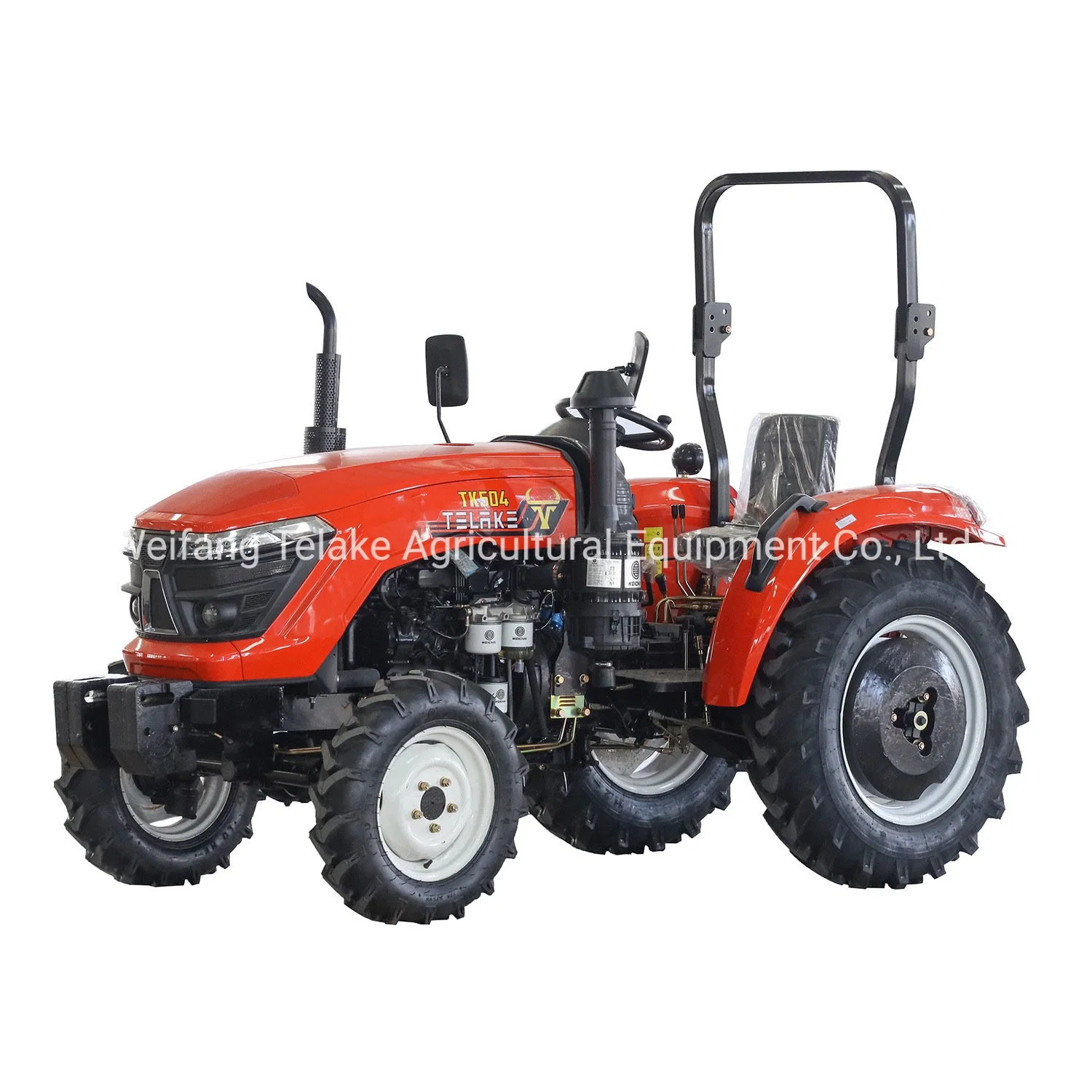 جرارات Telake Mini Farm Tractors بنظام الدفع الرباعي (4WD) بقدرة 25HP 40HP 40HP بقدرة 45HP 50HP جرار زراعي بقدرة 60HP