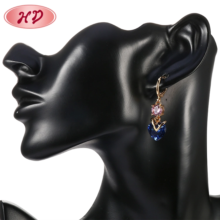 Fashion 18K Gold Plated Costume Imitation Charm Jewelry with Earring, Pendant, Necklace Sets