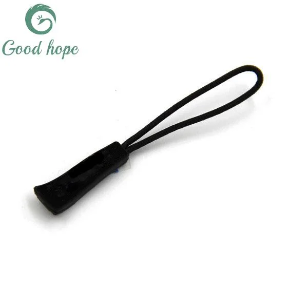 Wholesale/Supplier Amazon Top Seller String Cord Colorful Bag Zip Head Slider PVC Silicone Rubber Custom Zipper Pull