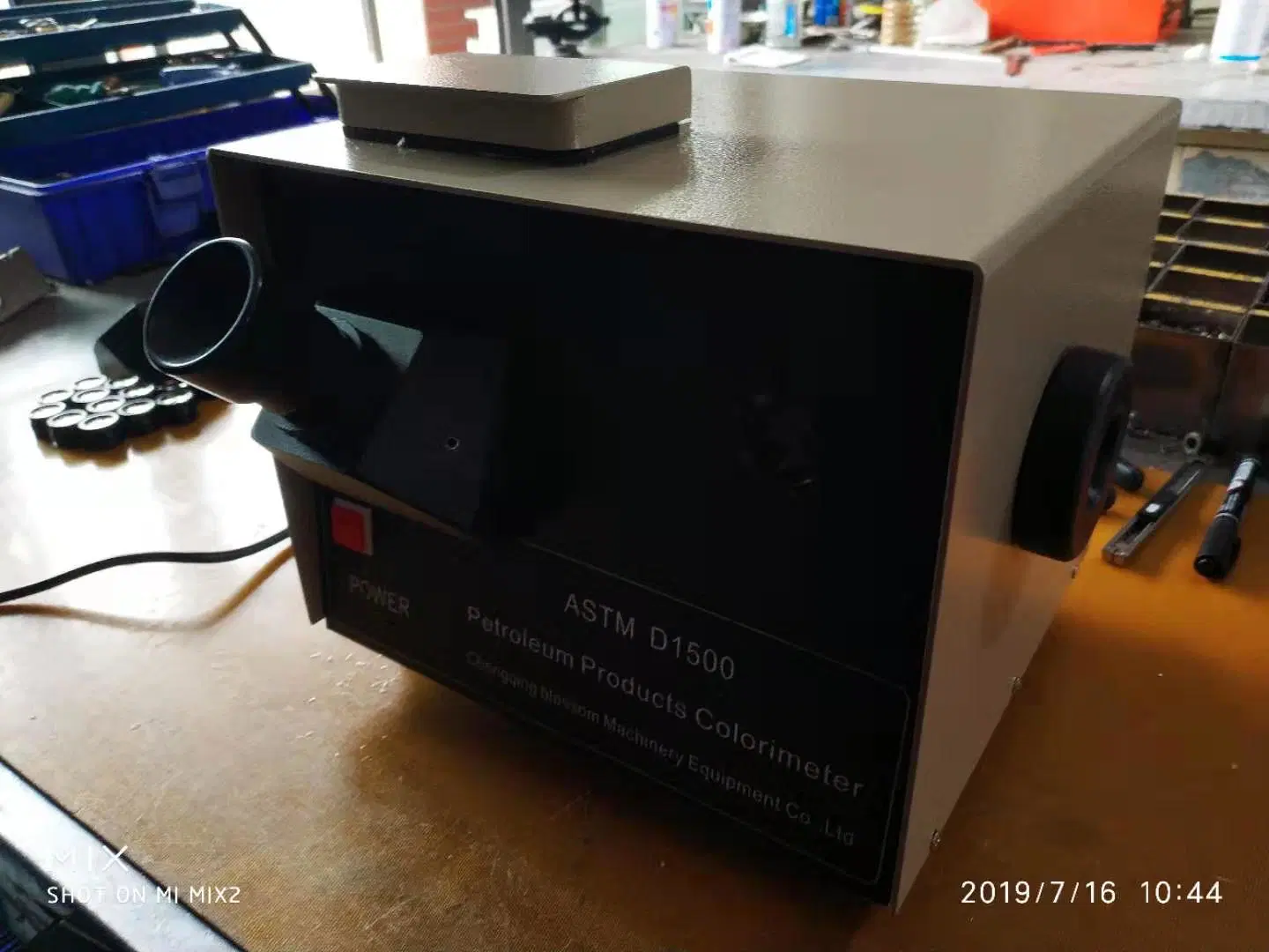 Laboratorio Diesel Colormeter ASTM D1500.