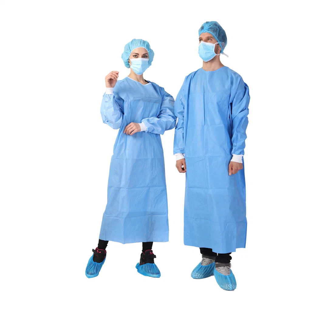 Factory Offer Disposable Surgical Gown Isolation Protective Clothing Gown