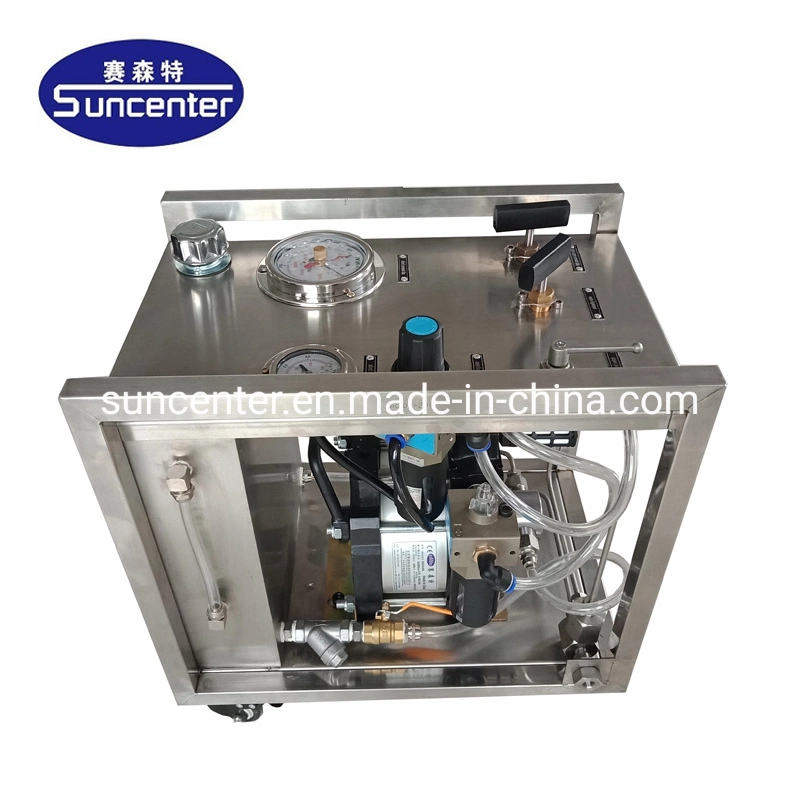 Suncenter 6400 Bar Air Driven Liquid Pumps for Oil or Water Applications