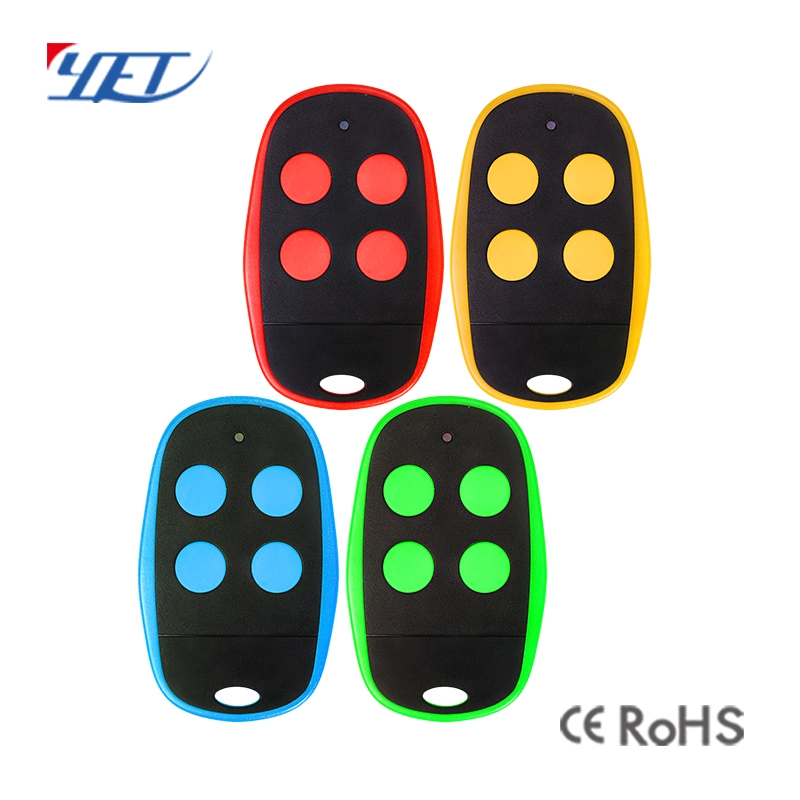 Best Price 433MHz Wireless RF Colorful Type Remote Control for Garage Door Yet2114