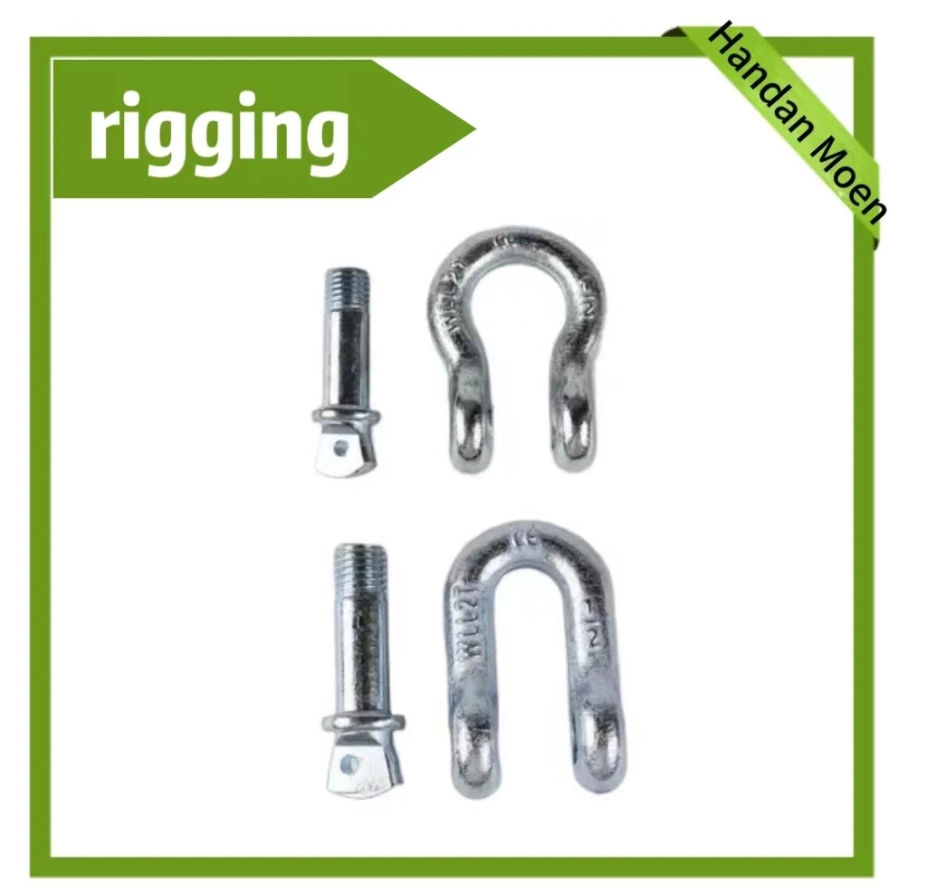 Fasteners Marine 12mm Rigging Shackle Galvanized White Zinc Plated Anchor Dee