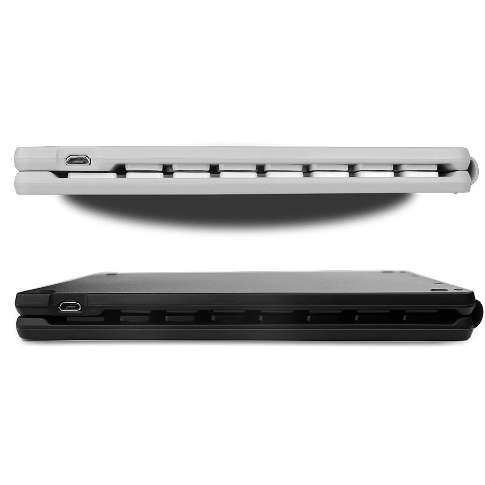 Clavier pliable sans fil portable Bluetooth pour téléphone portable et tablette.