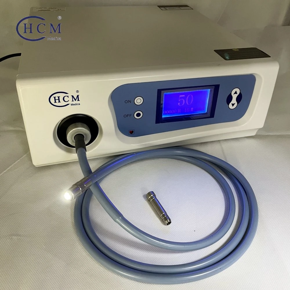 CE Approved Clinic High Intensity Medical Endoscope Camera LED Cold Laparoscope Light Source