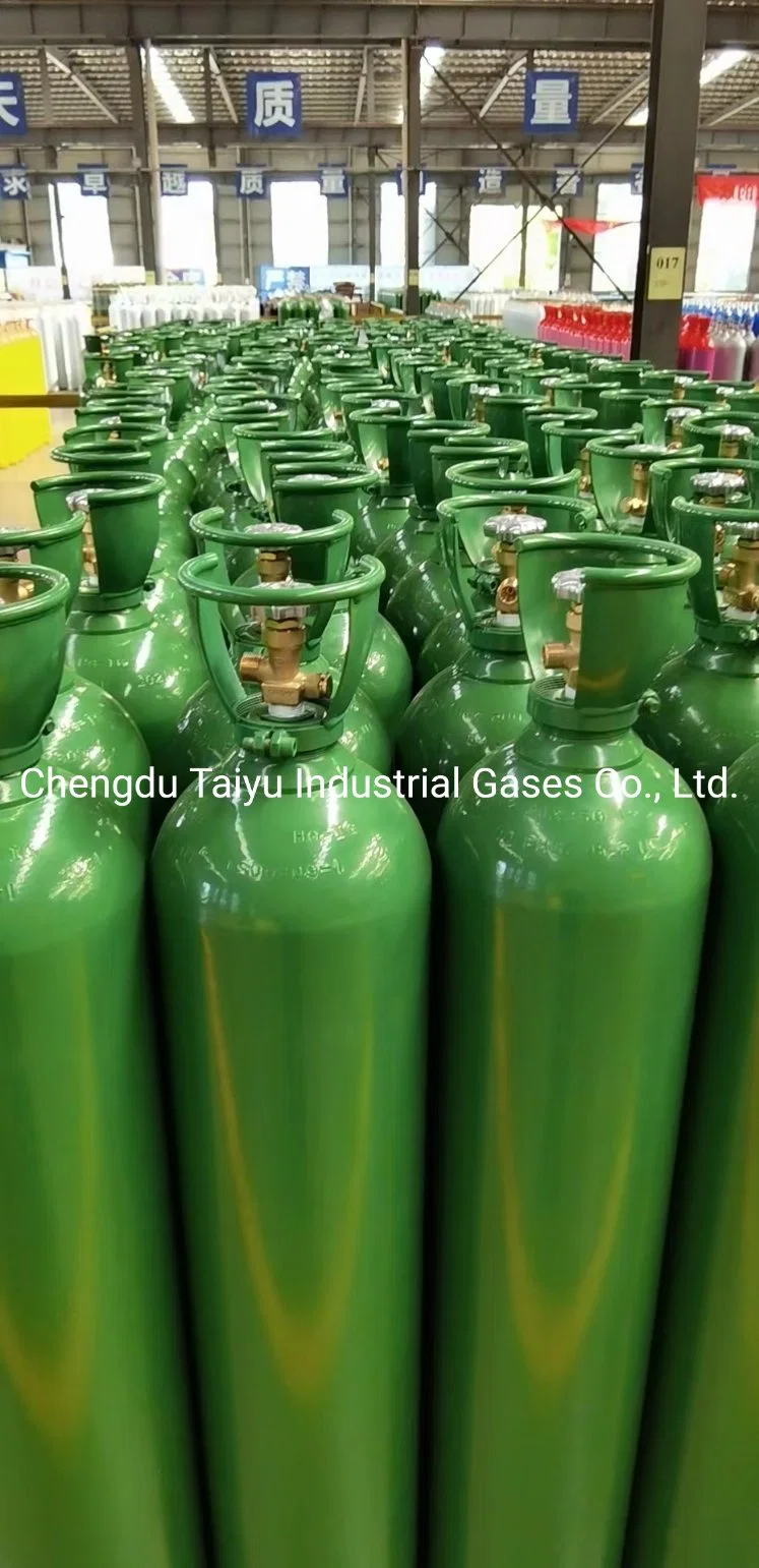 Uph fabricante (Ultra Alta Pureza) do grau o hidrogénio 99,9999% H2 Gás em 40L/50L de alta pressão do cilindro de aço