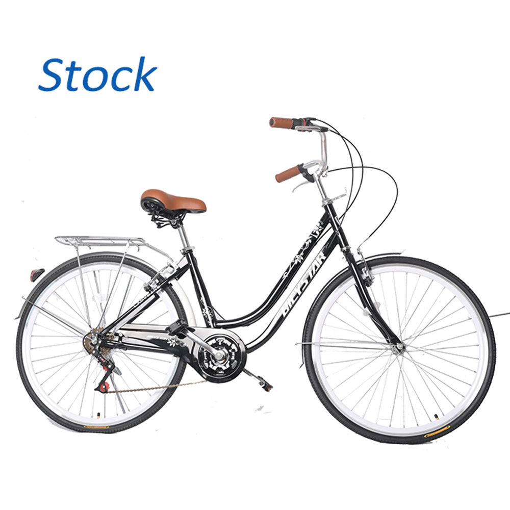 New Model Custom Vintage Utility 20/26/28 Inch 3/7 Speed Bycycles City Bike for Ladies/Men/Adult