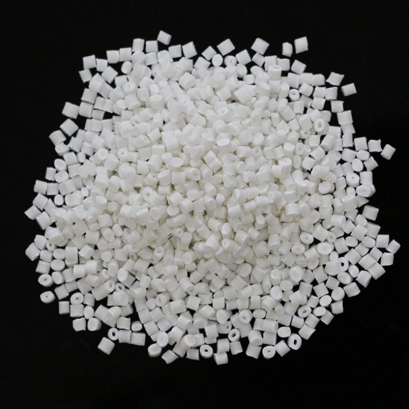 White Particles Filled with 20% PP Plastic Particles