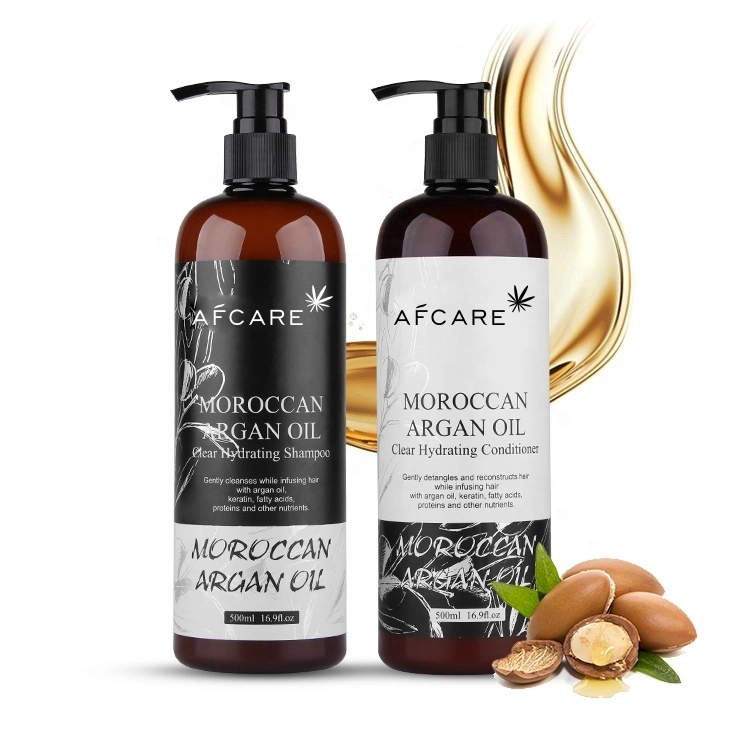 Индивидуальная этикетка для волос Natural Nourish Bulk Organic Argan Oil Кондиционер и шампунь