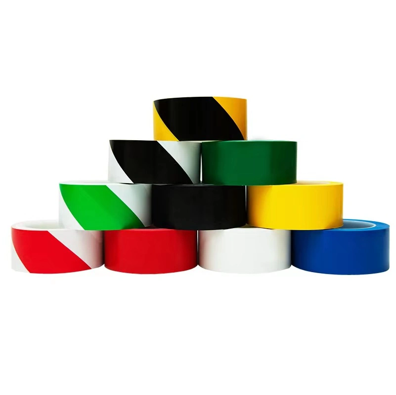 PVC Custom Color Caution Warning Tape Barrier Marking Barricade Safety Flagging Tape