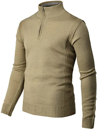 Best Quality Men Customized Formal Casual Pullover 100% Cashmere Businessman Sweater